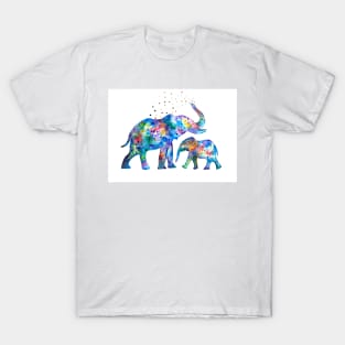 Mom and baby elephants T-Shirt